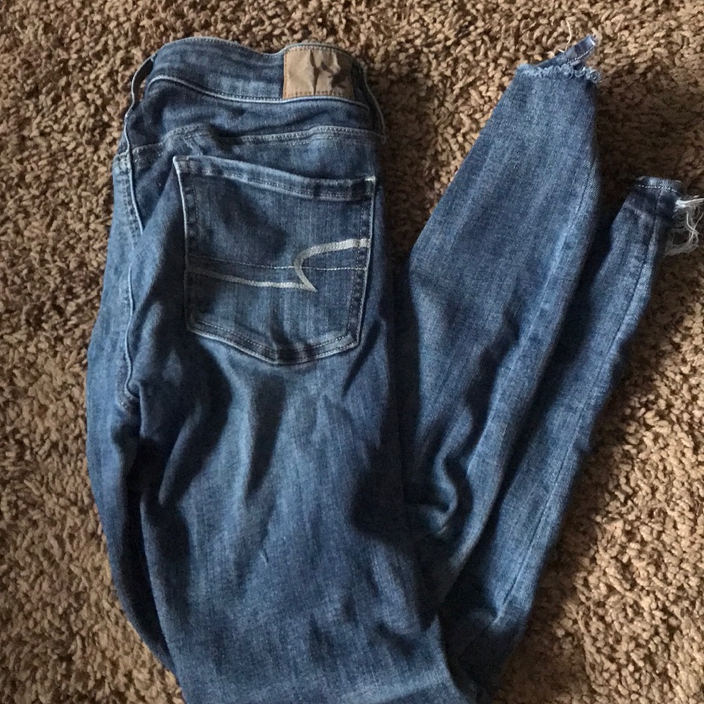 American eagle low rise jeans